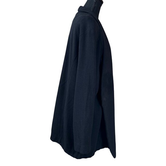 Nic & Zoe "Grace" Black Knit Cardigan Jacket Plus Size 3X - Picture 3 of 7